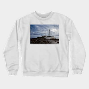 St. Mary's Island and Lighthouse Crewneck Sweatshirt